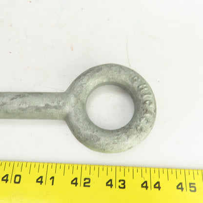 Chicago Forged Lifting Eye Bolt 3/4"-10 x 12" L 1.5" Hole Diameter USA Made