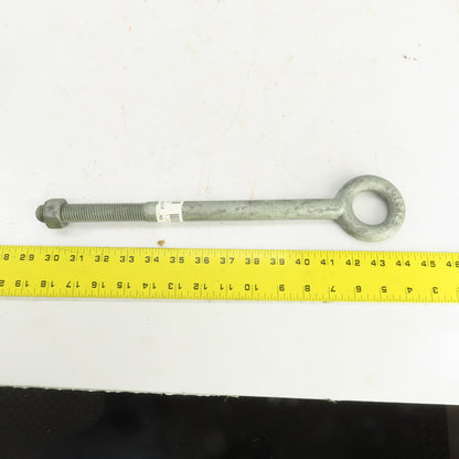 Chicago Forged Lifting Eye Bolt 3/4"-10 x 12" L 1.5" Hole Diameter USA Made