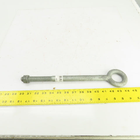 Chicago Forged Lifting Eye Bolt 3/4"-10 x 12" L 1.5" Hole Diameter USA Made