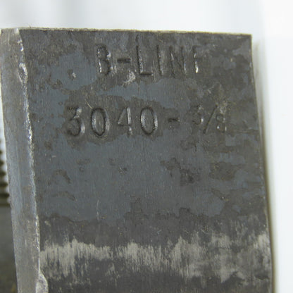 B-Line B3040-3/8 Steel Adjustable Center Load Beam Clamp 3/8" Rod Size Lot of 3