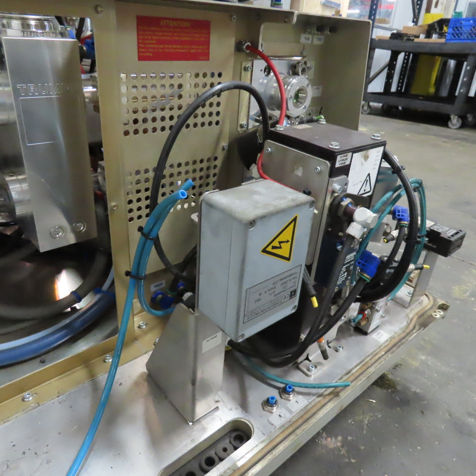 Trumpf TLF 4000 Turbo CO2 Laser Resonator Pathway Missing Tunnel