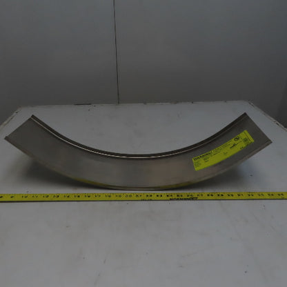B-Line 808SS620-06-90V012 6" 316 Stainless Steel Cable Tray 90° Outside  Cover
