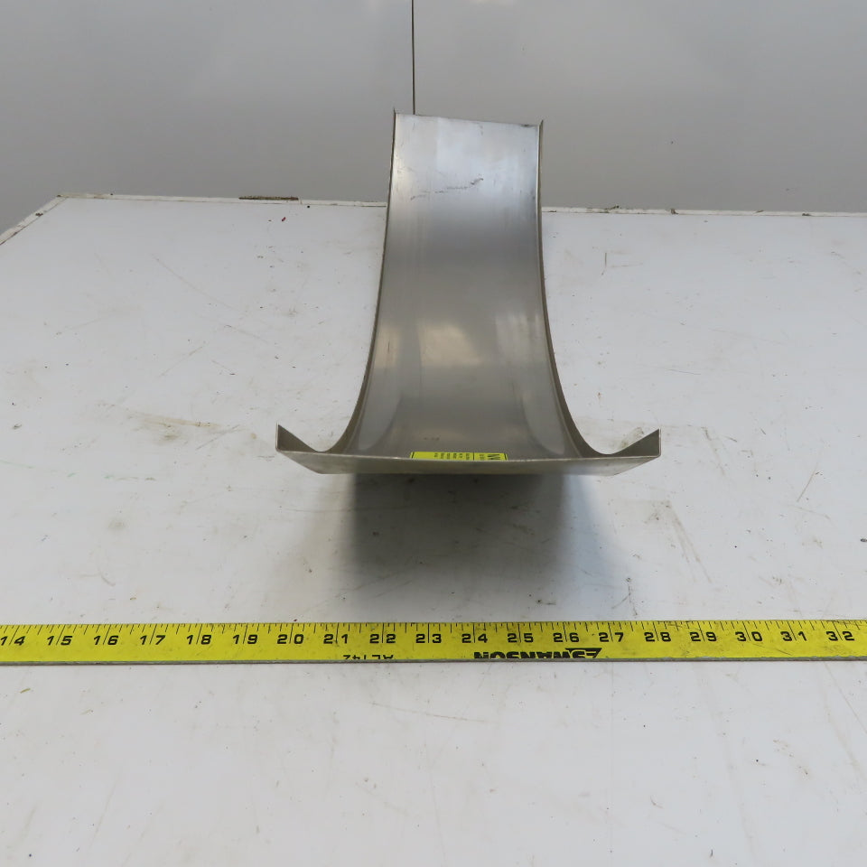 B-Line 808SS620-06-90V012 6" 316 Stainless Steel Cable Tray 90° Outside  Cover
