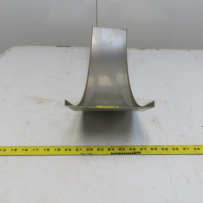 B-Line 808SS620-06-90V012 6" 316 Stainless Steel Cable Tray 90° Outside  Cover
