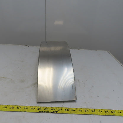 B-Line 808SS620-06-90V012 6" 316 Stainless Steel Cable Tray 90° Outside  Cover