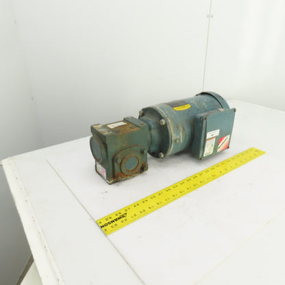 Tigear 17Q05R14 5:1 Ratio Right Hand Gear Reducer 1HP 230/460V 3PH 350RPM Output