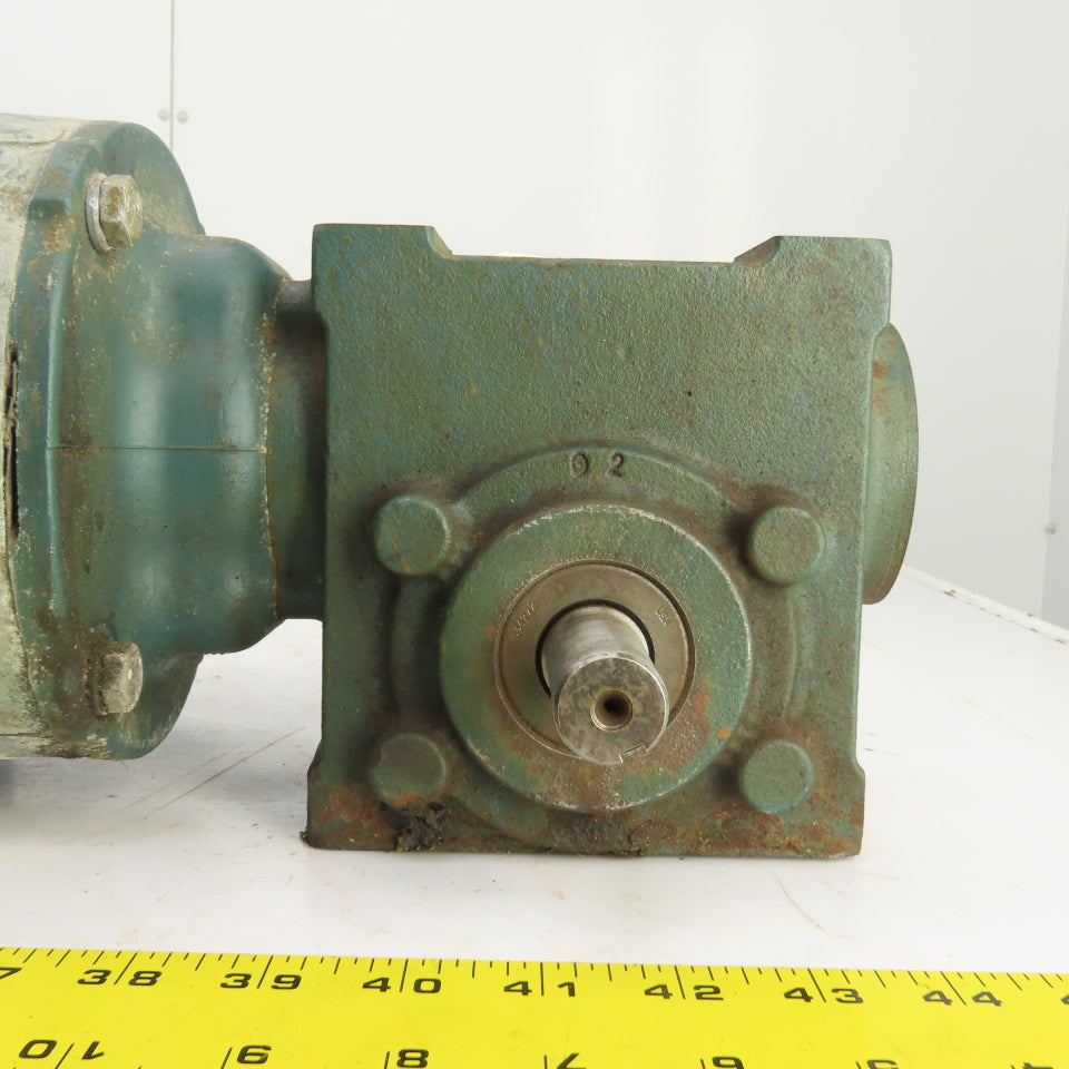 Tigear 17Q05R14 5:1 Ratio Right Hand Gear Reducer 1HP 230/460V 3PH 350RPM Output