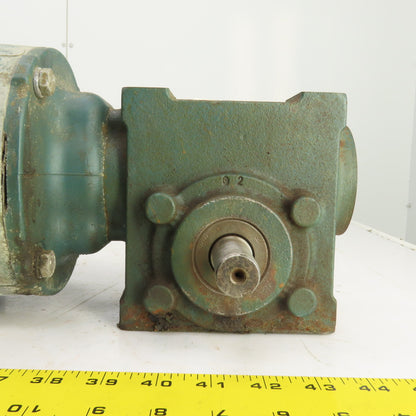 Tigear 17Q05R14 5:1 Ratio Right Hand Gear Reducer 1HP 230/460V 3PH 350RPM Output