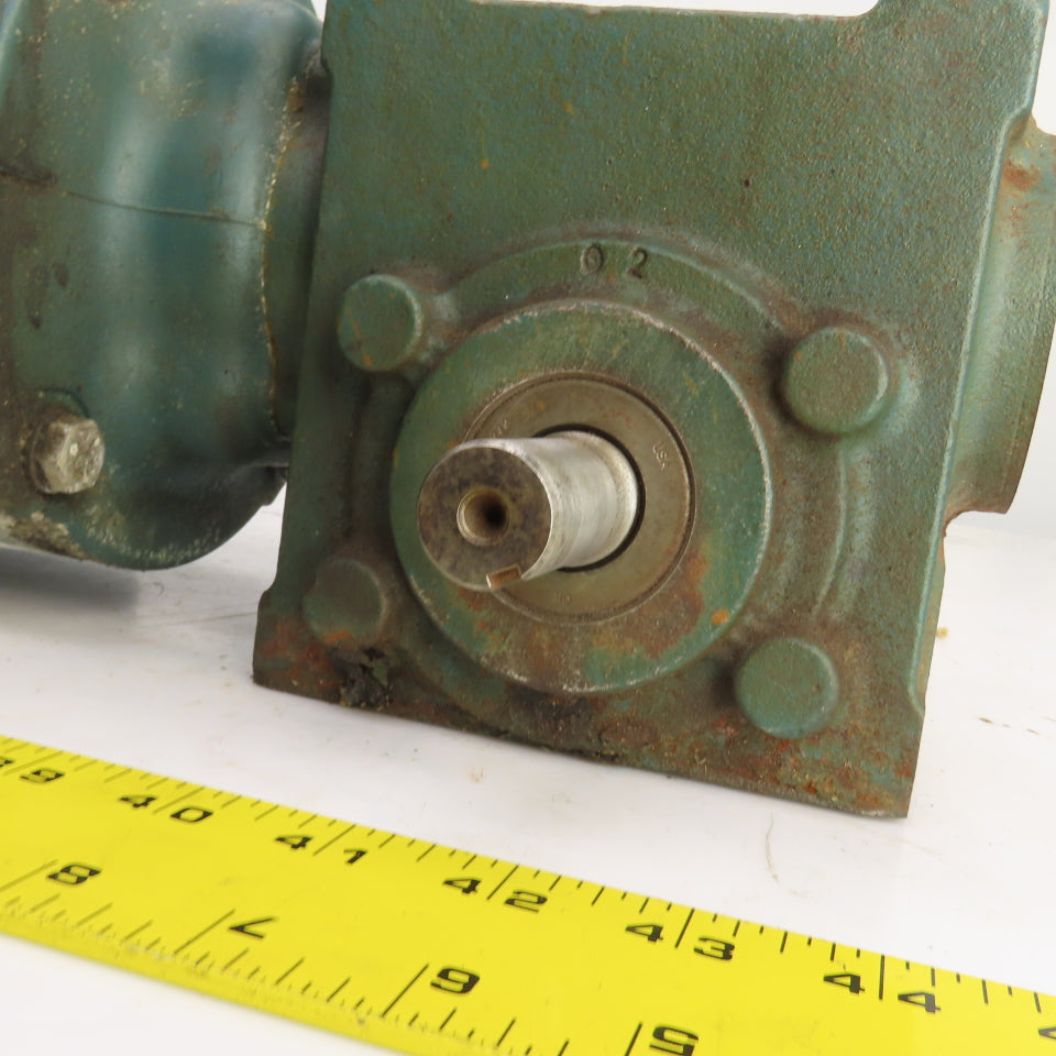 Tigear 17Q05R14 5:1 Ratio Right Hand Gear Reducer 1HP 230/460V 3PH 350RPM Output