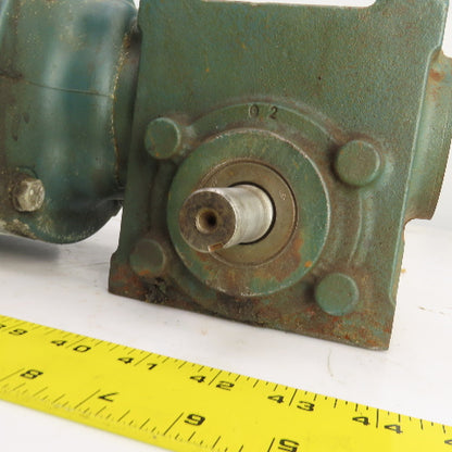 Tigear 17Q05R14 5:1 Ratio Right Hand Gear Reducer 1HP 230/460V 3PH 350RPM Output