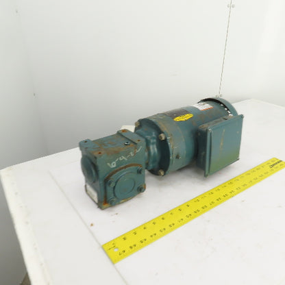 Tigear 17Q05R14 5:1 Ratio Right Hand Gear Reducer 1HP 230/460V 3PH 350RPM Output
