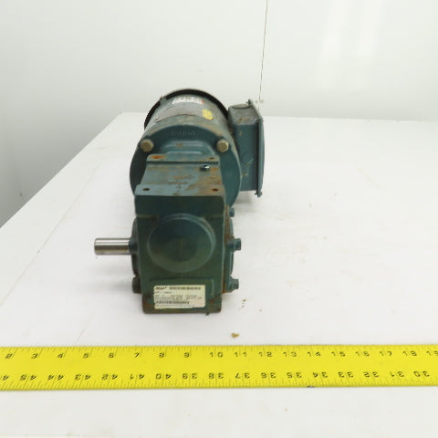 Tigear 17Q05R14 5:1 Ratio Right Hand Gear Reducer 1HP 230/460V 3PH 350RPM Output