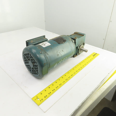 Tigear 17Q05R14 5:1 Ratio Right Hand Gear Reducer 1HP 230/460V 3PH 350RPM Output
