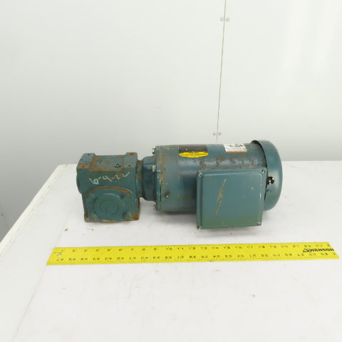 Tigear 17Q05R14 5:1 Ratio Right Hand Gear Reducer 1HP 230/460V 3PH 350RPM Output