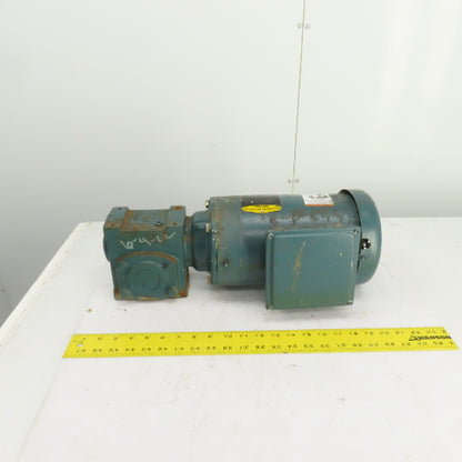 Tigear 17Q05R14 5:1 Ratio Right Hand Gear Reducer 1HP 230/460V 3PH 350RPM Output