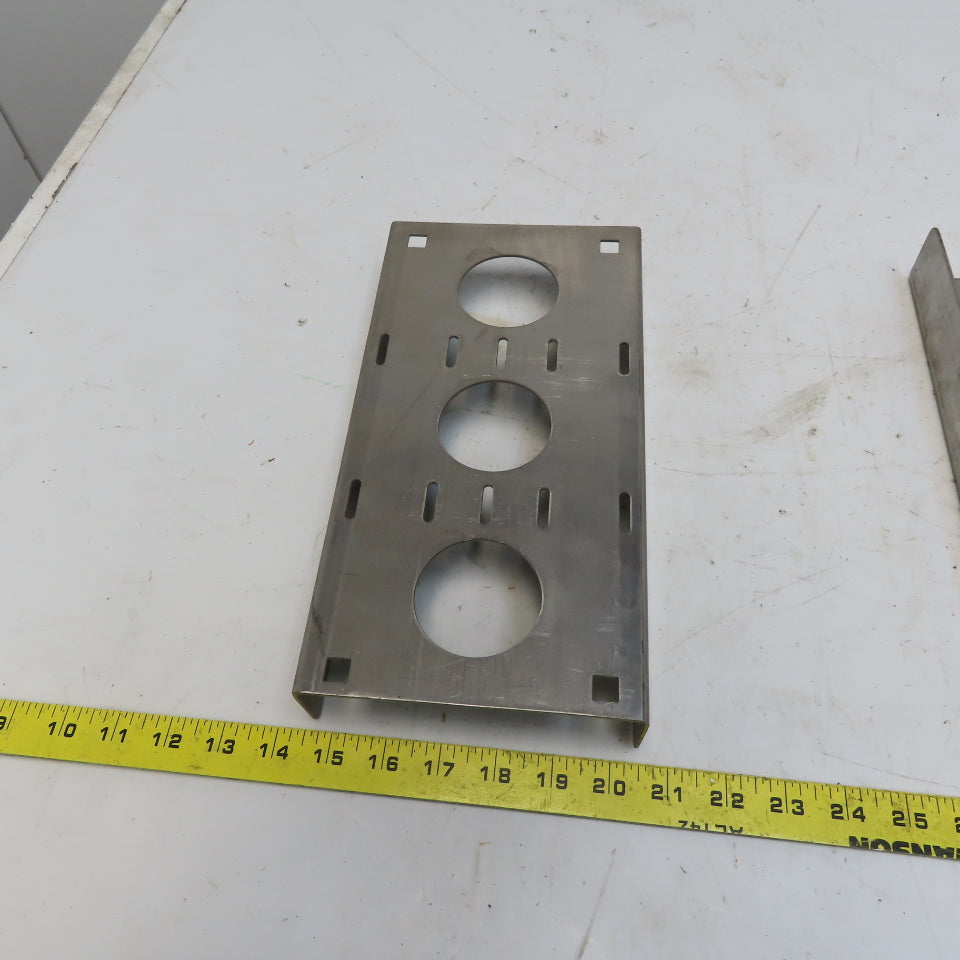 B-Line SS6CC-06-12 6" 316 Stainless Steel 12" Vented Cable Tray Lot of 2