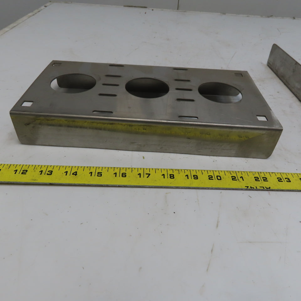 B-Line SS6CC-06-12 6" 316 Stainless Steel 12" Vented Cable Tray Lot of 2