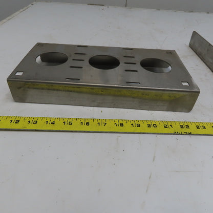 B-Line SS6CC-06-12 6" 316 Stainless Steel 12" Vented Cable Tray Lot of 2