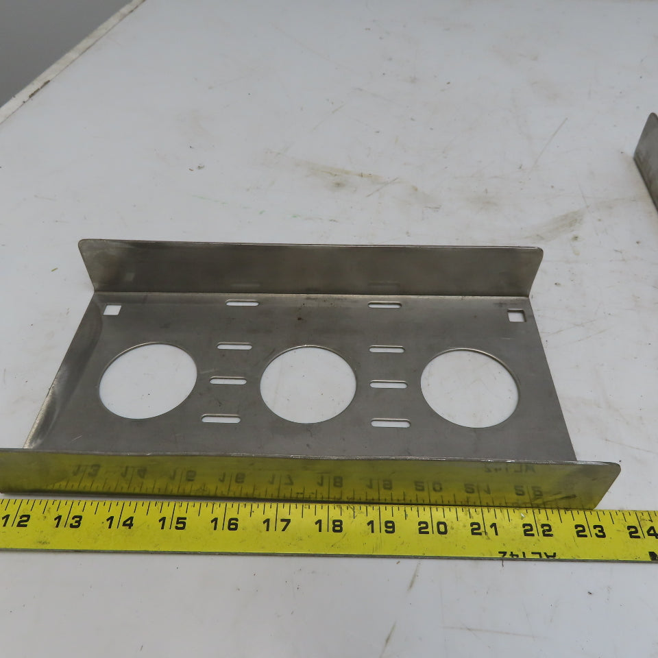 B-Line SS6CC-06-12 6" 316 Stainless Steel 12" Vented Cable Tray Lot of 2