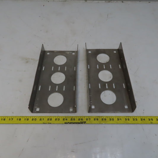 B-Line SS6CC-06-12 6" 316 Stainless Steel 12" Vented Cable Tray Lot of 2