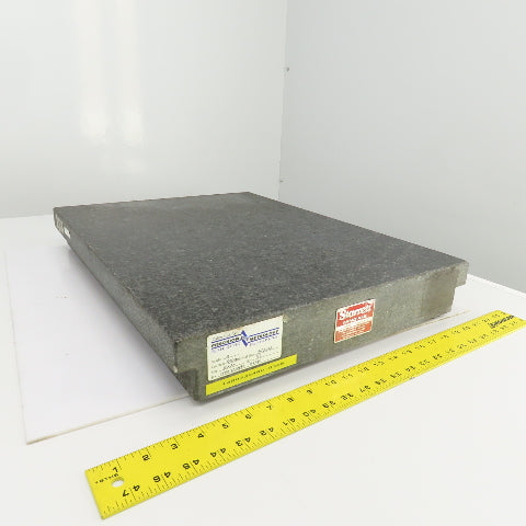 Starrett Grade B 24" x 18" x 3" Thick Granite Surface Toolroom Inspection Plate