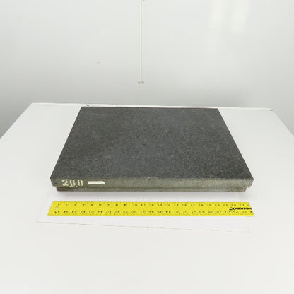 Starrett Grade B 24" x 18" x 3" Thick Granite Surface Toolroom Inspection Plate