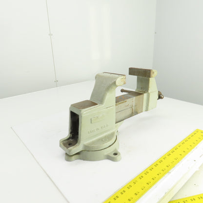 Columbian 604 1/2-M2 Machinist Swivel Base Bench Vise 4-1/2" Jaws 6" Open