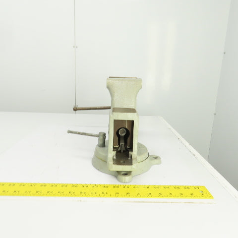 Columbian 604 1/2-M2 Machinist Swivel Base Bench Vise 4-1/2" Jaws 6" Open