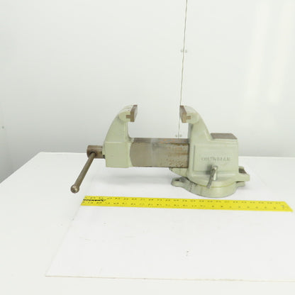 Columbian 604 1/2-M2 Machinist Swivel Base Bench Vise 4-1/2" Jaws 6" Open
