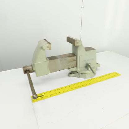 Columbian 604 1/2-M2 Machinist Swivel Base Bench Vise 4-1/2" Jaws 6" Open