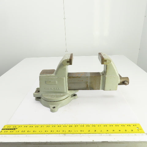 Columbian 604 1/2-M2 Machinist Swivel Base Bench Vise 4-1/2" Jaws 6" Open