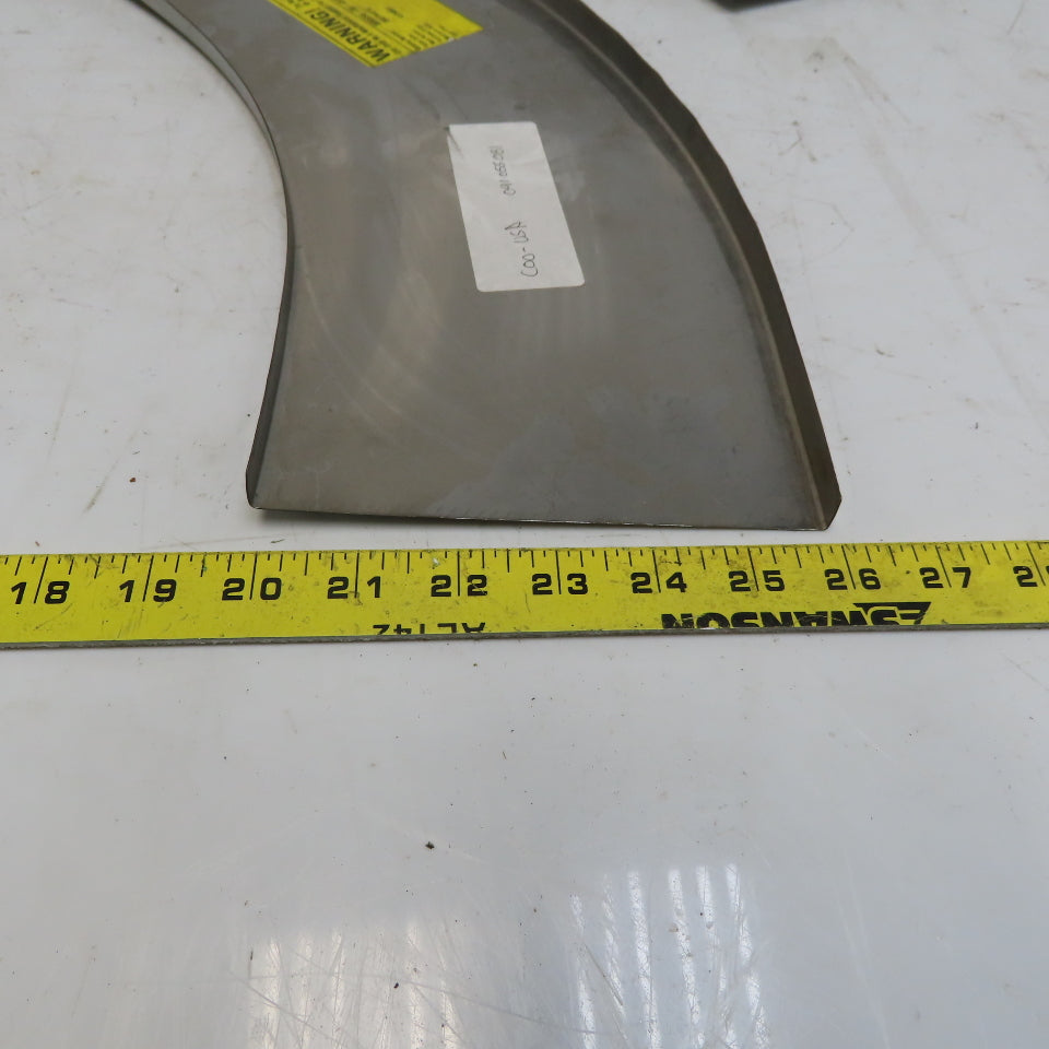 B-Line 808SS620-06-45HB12 SS Horizontal 45° 6" W Cable Tray Cover Lot of 2