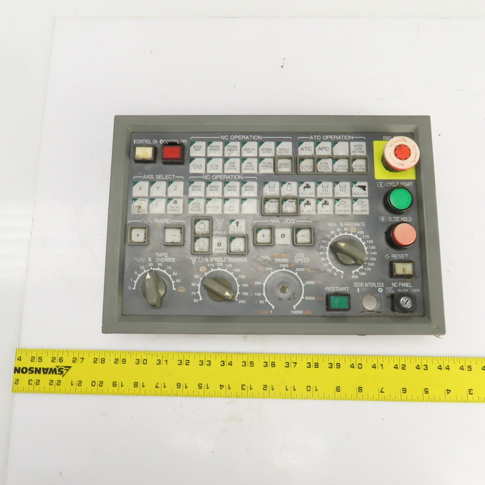 Okuma MPN7000 E0105-566-103-2 Vertical Machining Center Operator Control Panel