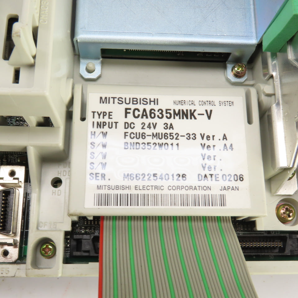 Mitsubishi FCA635MNK-V Neomatic 635V Numerical Control System Cracked Cover