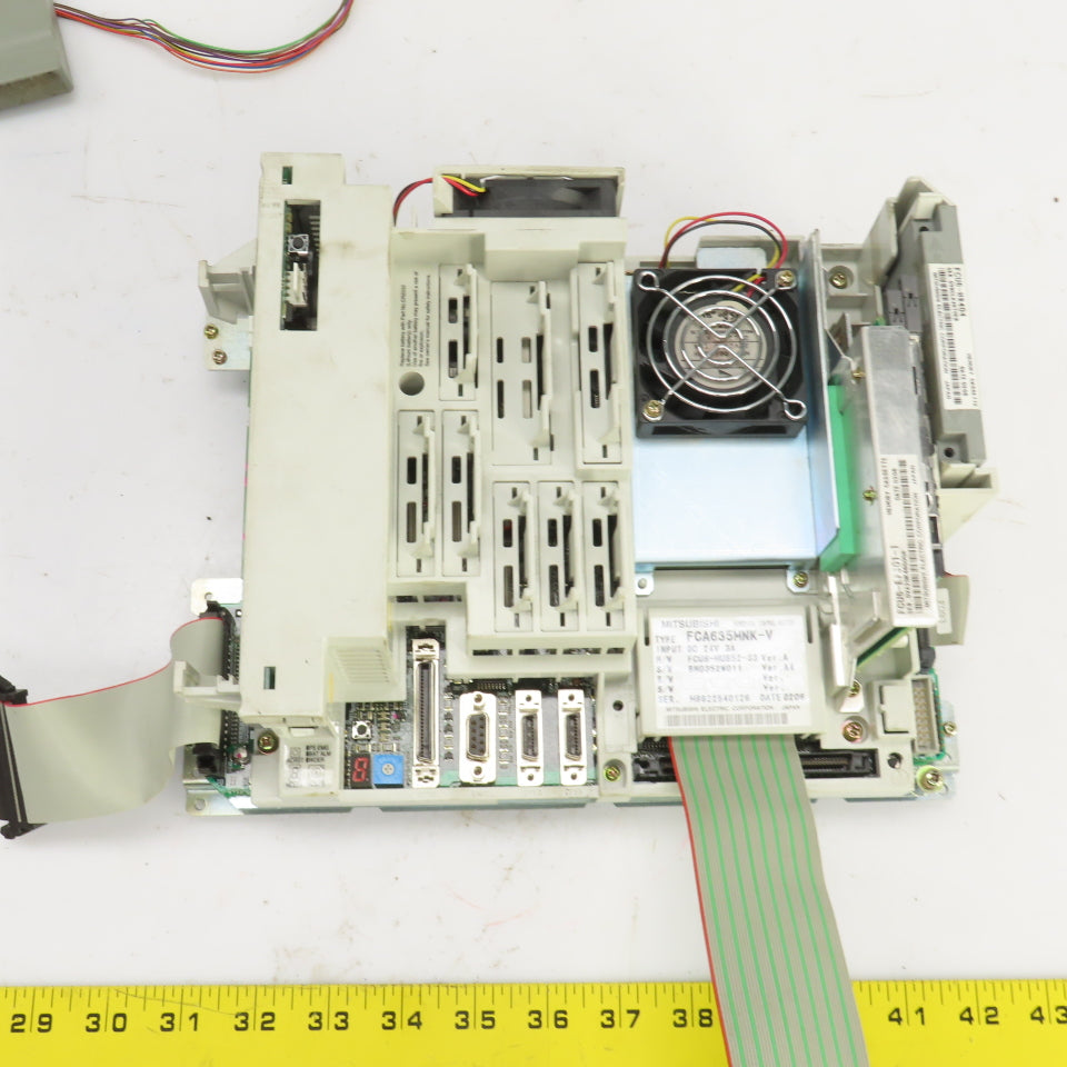 Mitsubishi FCA635MNK-V Neomatic 635V Numerical Control System Cracked Cover