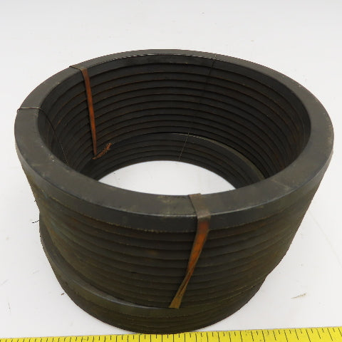 5-5/8" ID x 6-5/8" OD WV Style Vee Packing 14 Ring 2 Top Lot Of 16