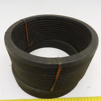 5-5/8" ID x 6-5/8" OD WV Style Vee Packing 14 Ring 2 Top Lot Of 16