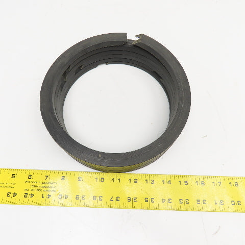 7" ID x 8-1/2" OD Split Ring Vee Packing Seal Set 6 Ring 2-1/4" Stack Height