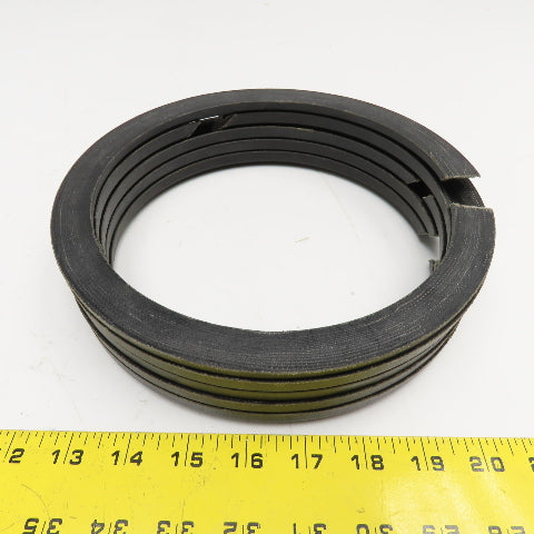 7" ID x 8-1/2" OD Split Ring Vee Packing Seal Set 6 Ring 2-1/4" Stack Height