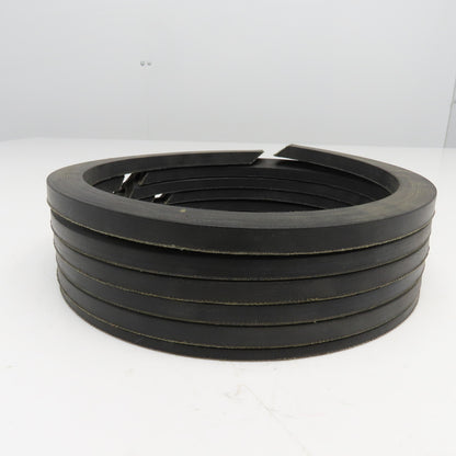 7" ID x 8-1/2" OD Split Ring Vee Packing Seal Set 6 Ring 2-1/4" Stack Height