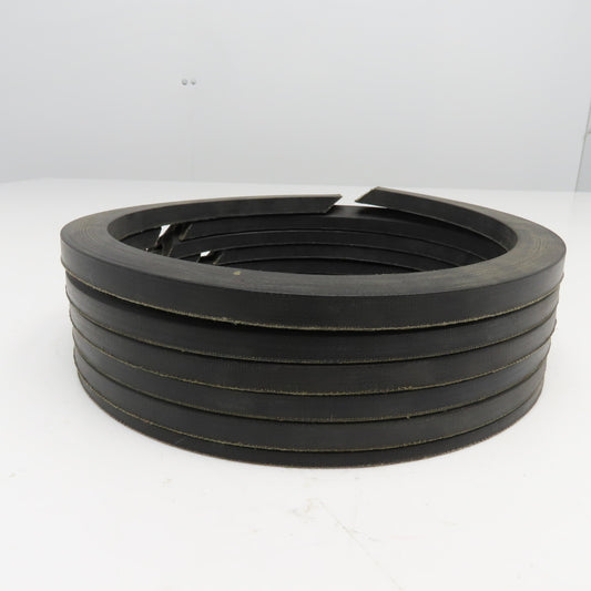 7" ID x 8-1/2" OD Split Ring Vee Packing Seal Set 6 Ring 2-1/4" Stack Height