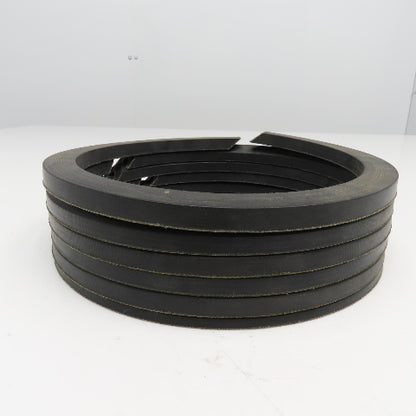 7" ID x 8-1/2" OD Split Ring Vee Packing Seal Set 6 Ring 2-1/4" Stack Height