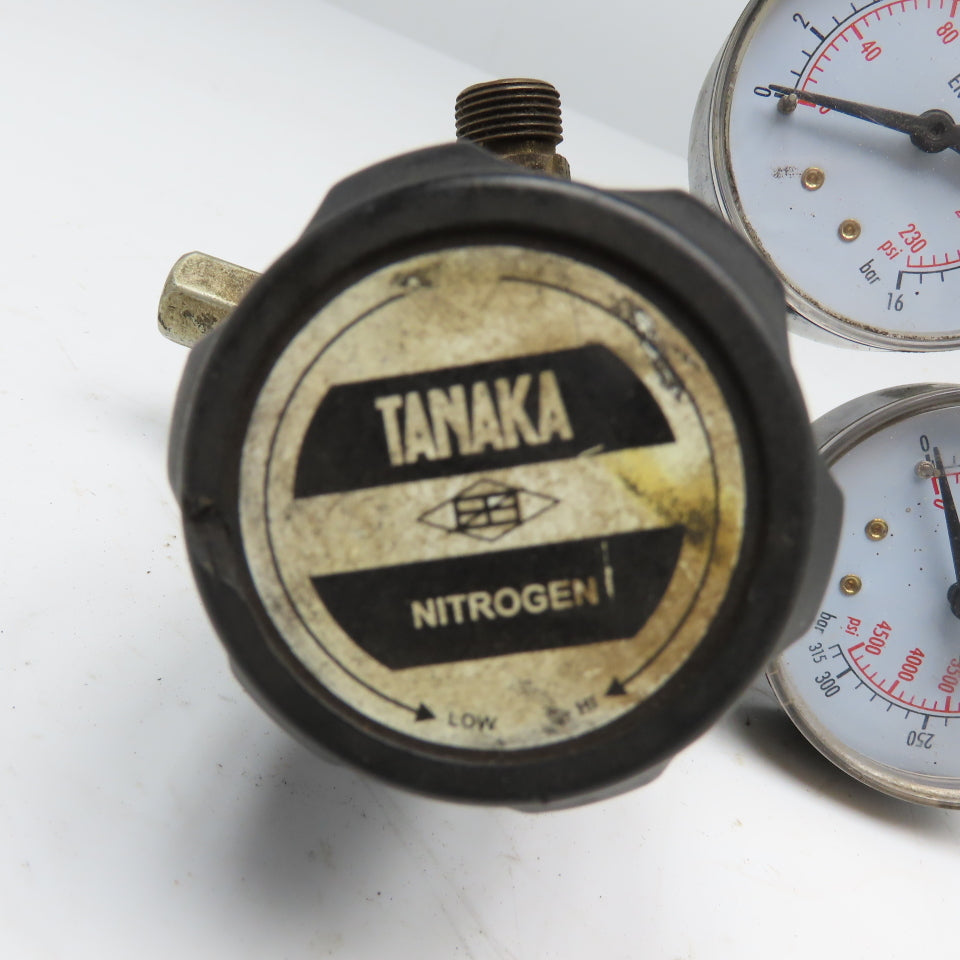 Tanaka Single Stage Nitrogen Gas Pressure Regulator