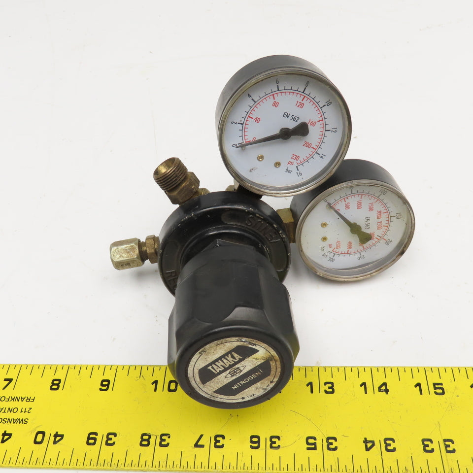 Tanaka Single Stage Nitrogen Gas Pressure Regulator