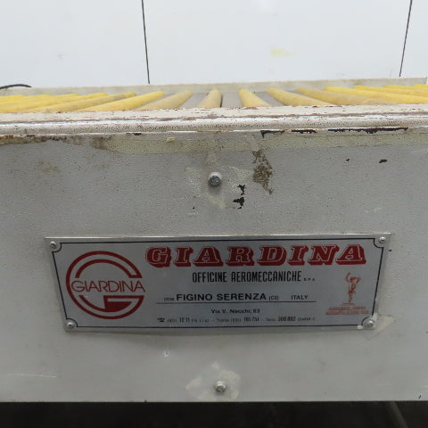 Giardina 22060 58" x 96" Power Roller Transfer Conveyor 14FPM 208-480V 3PH