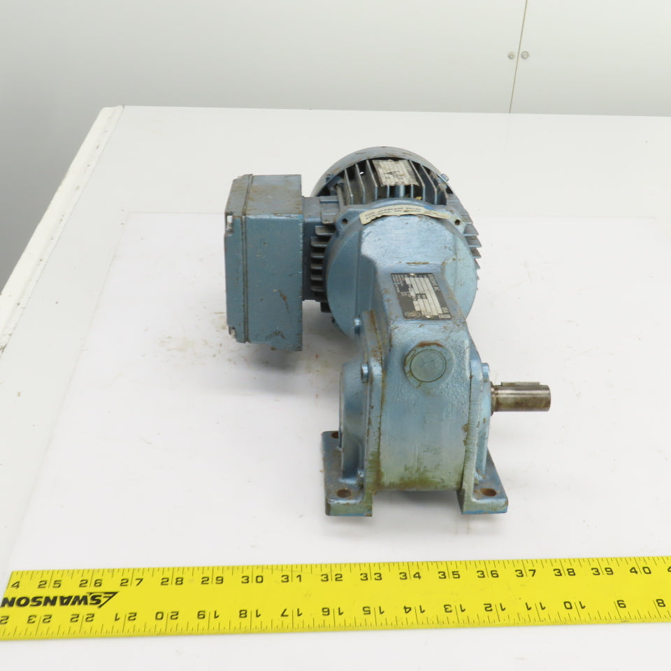 Eurodrive S30DT71D4 51:1 Ratio Left Hand Gear Reducer 33RPM Out 230/460V 3PH