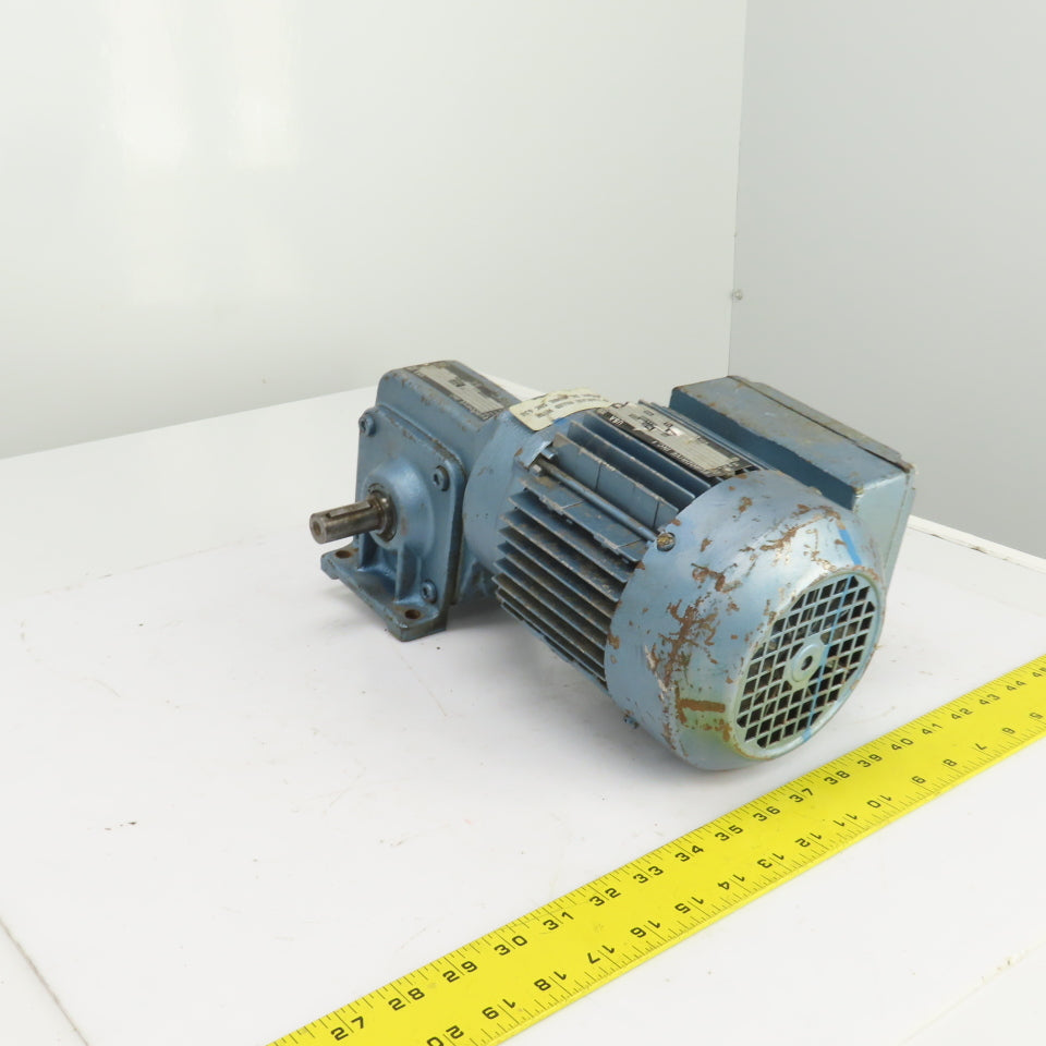 Eurodrive S30DT71D4 51:1 Ratio Left Hand Gear Reducer 33RPM Out 230/460V 3PH