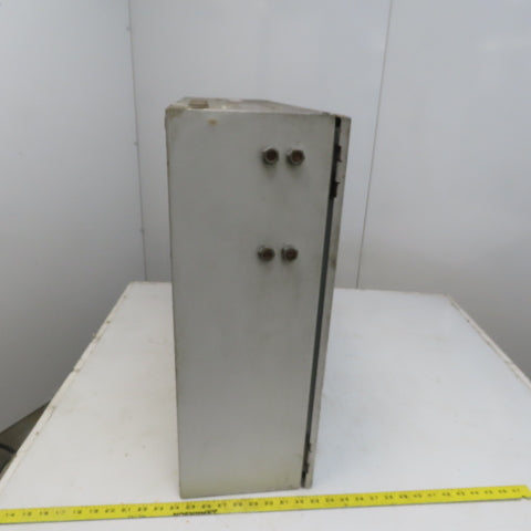 Hoffman C-SD24248LG Electrical Enclosure 24x24x8" Wall Mount Hinged Door