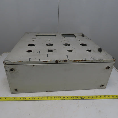 Hoffman C-SD24248LG Electrical Enclosure 24x24x8" Wall Mount Hinged Door