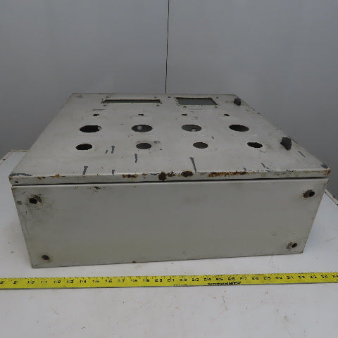 Hoffman C-SD24248LG Electrical Enclosure 24x24x8" Wall Mount Hinged Door